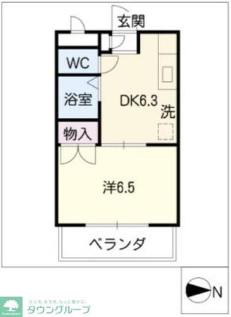 アネックス大幸の物件間取画像